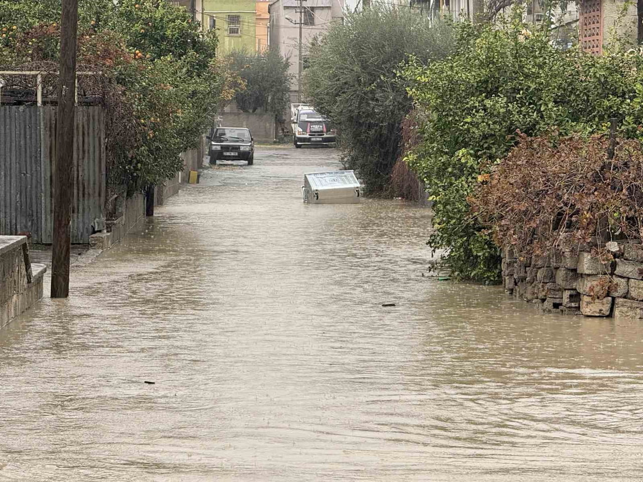 MERSİN'İN TARSUS İLÇESİNDE GECE SAATLERİNDEN İTİBAREN SAĞANAK YAĞMUR ETKİLİ OLDU. SAĞANAK...