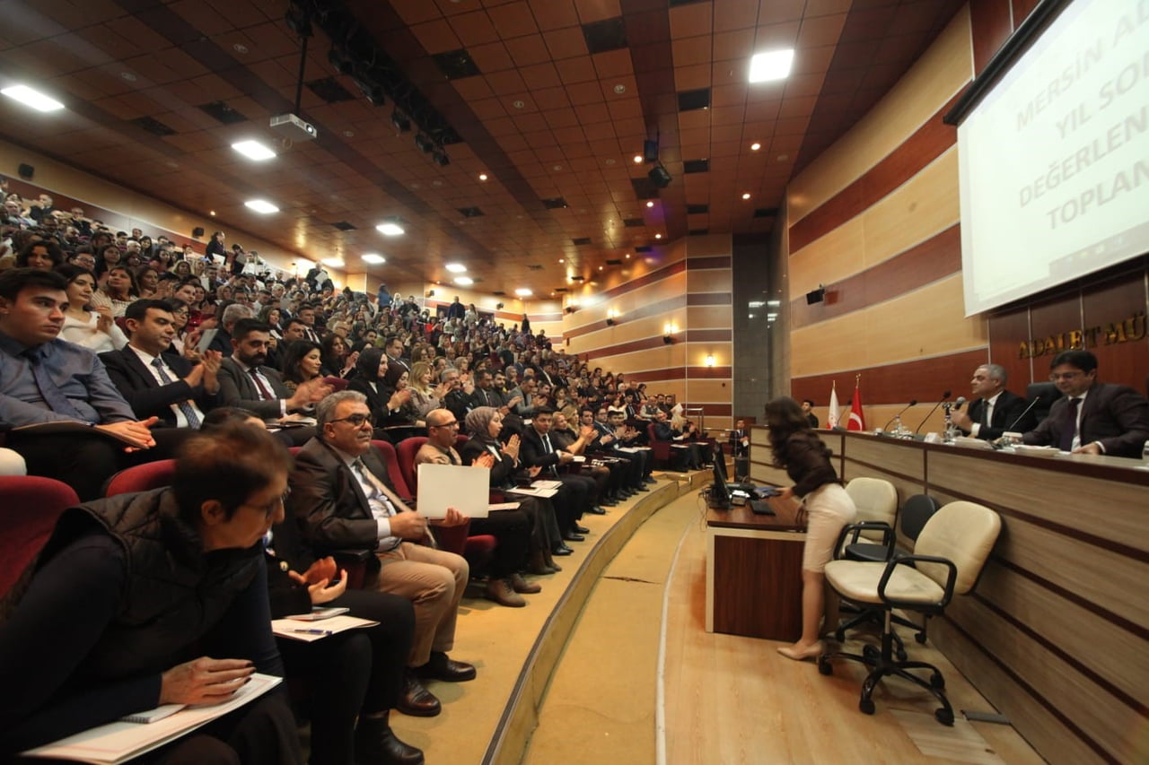 MERSİN CUMHURİYET BAŞSAVCISI AHMET ÇELİKKOL İLE MERSİN ADALET KOMİSYONU BAŞKANI SERDAR CEYLAN...