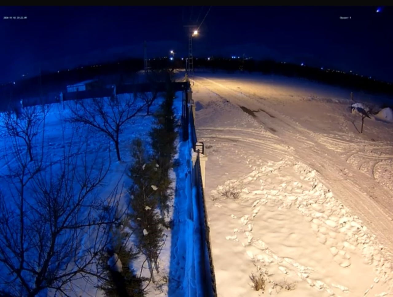 METEORUN DÜŞME ANI KAMERADA
