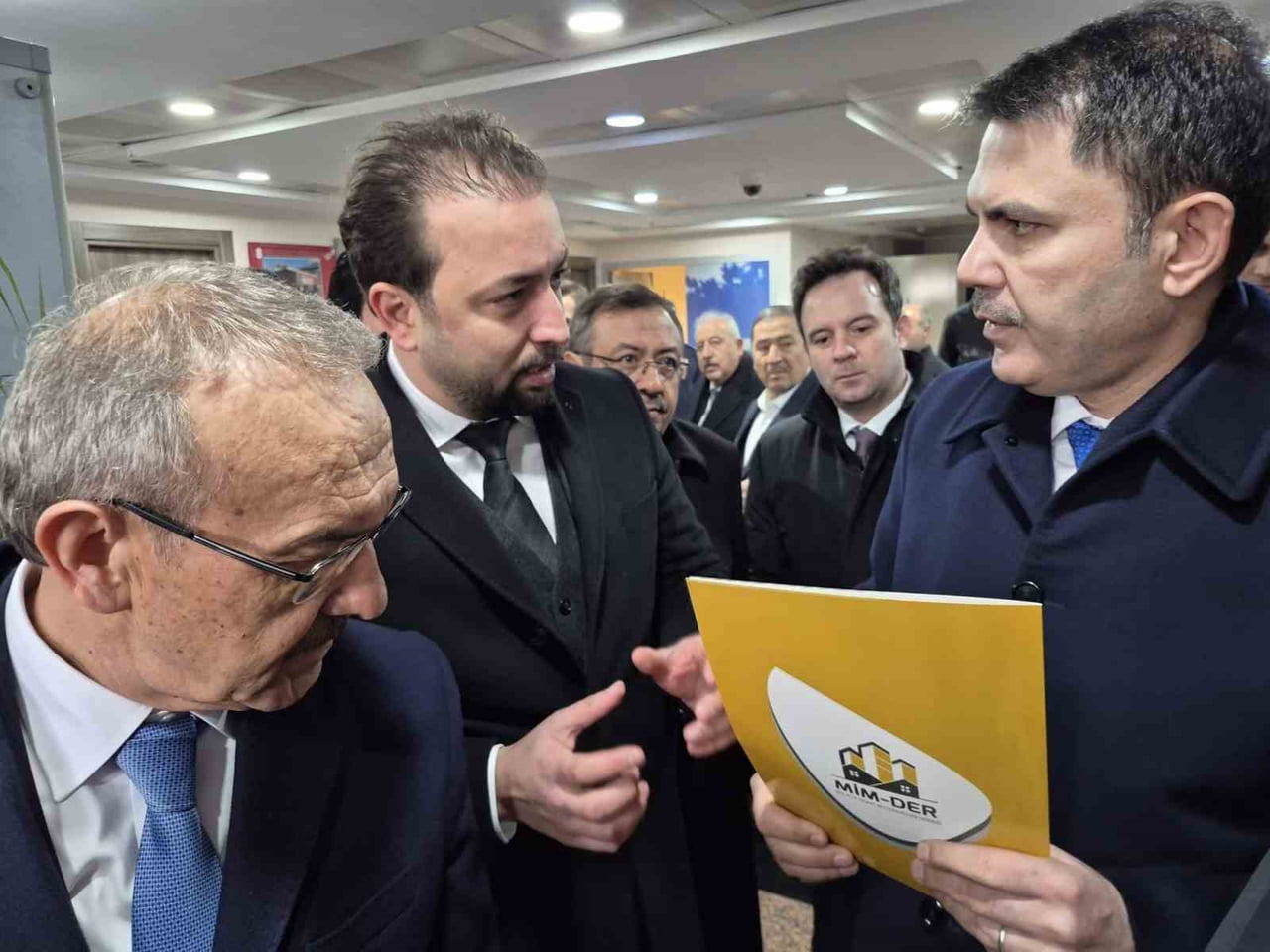 MİMDER BAŞKANI MEHMET BÜLBÜLOĞLU, ÇEVRE, ŞEHİRCİLİK VE İKLİM DEĞİŞİKLİĞİ BAKANI MURAT KURUM'A...