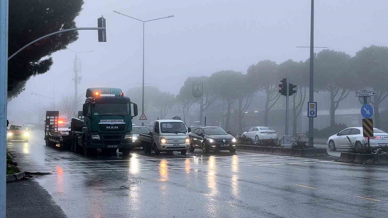 MUĞLA MENTEŞE’DE YOĞUN SİS
