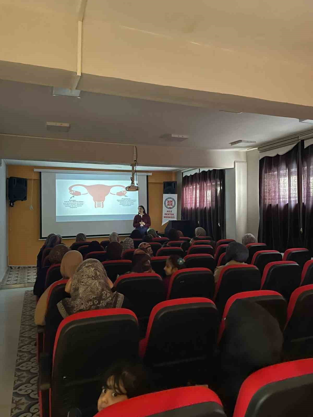 MUŞ’UN MALAZGİRT İLÇESİNDE 1-31 OCAK SERVİKS (RAHİM AĞZI) KANSERİ FARKINDALIK AYI KAPSAMINDA ERKEN...