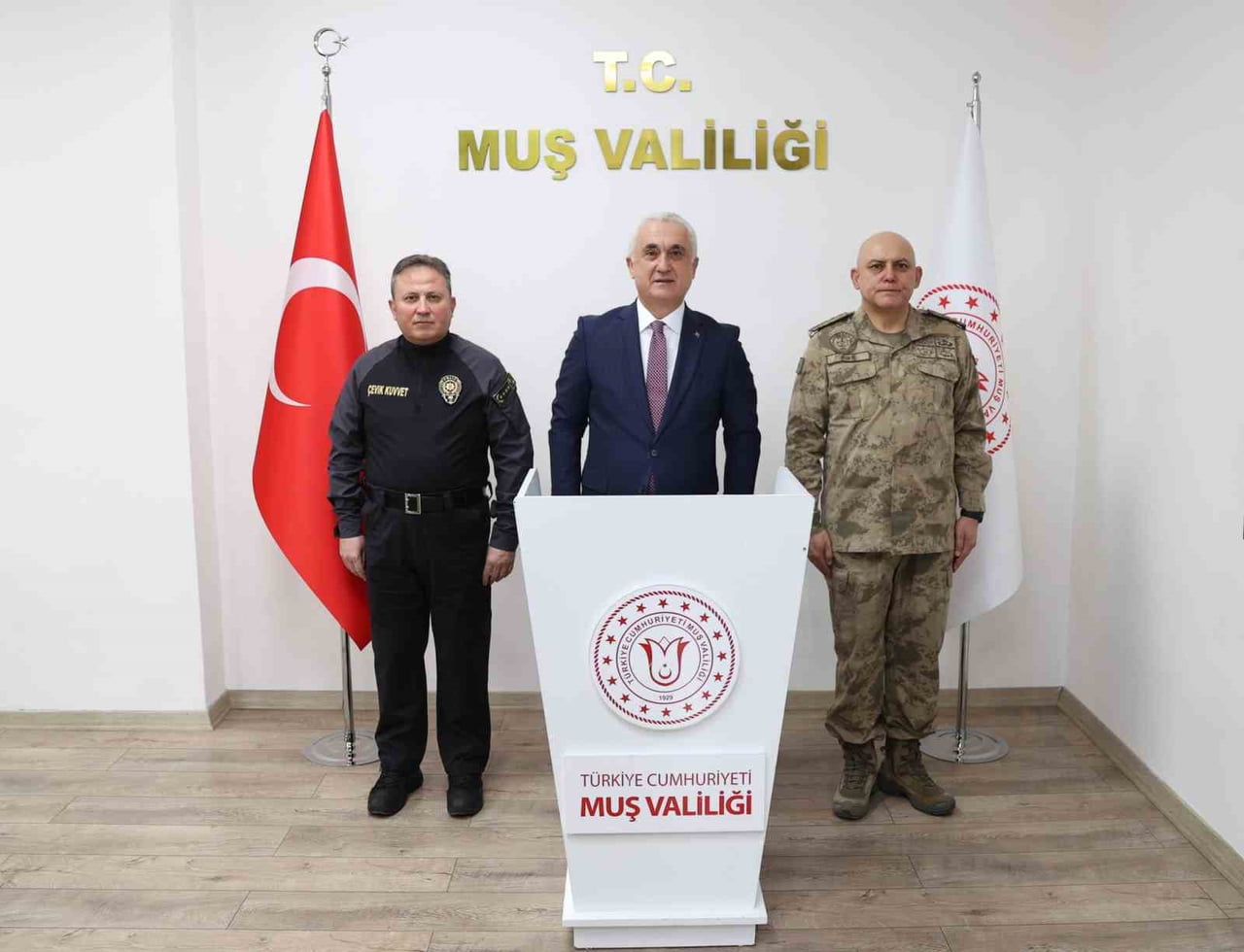 MUŞ VALİSİ AVNİ ÇAKIR BAŞKANLIĞINDA, "ASAYİŞ VE GÜVENLİK DEĞERLENDİRME TOPLANTISI"...