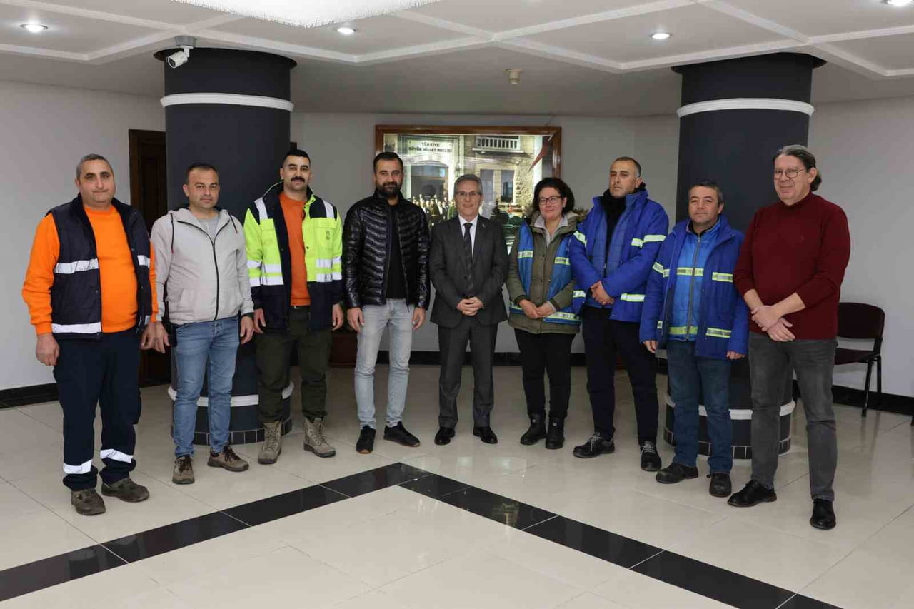 NAZİLLİ BELEDİYESİ PERSONELLERİ ÇALIŞMA ŞARTLARINI BEĞENDİ