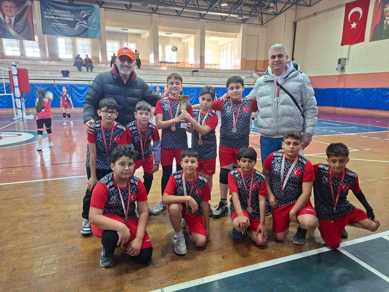 OKUL SPORLARI FAALİYET PROGRAMI KAPSAMINDA AYDIN'DA DÜZENLENEN BASKETBOL, MASA TENİSİ, VOLEYBOL VE...