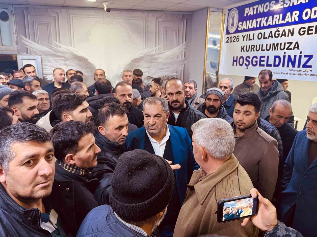 PATNOS ESNAF ODASI SEÇİMİ SONUÇLANDI