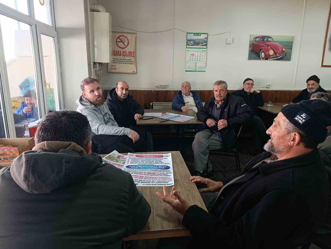 PAZARYERİ’NDE ÜRETİCİYE  TARIMSAL BİLGİLENDİRME