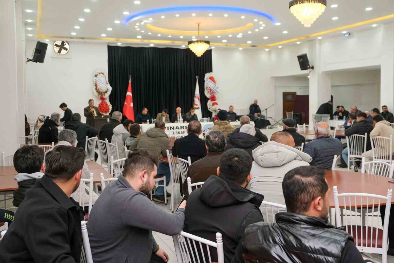 PINARBAŞI ESNAF ODASI SEÇİMLİ OLAĞAN GENEL KURULU’NDA MEVCUT BAŞKAN BÜNYAMİN BEDİR YENİDEN BAŞKAN...