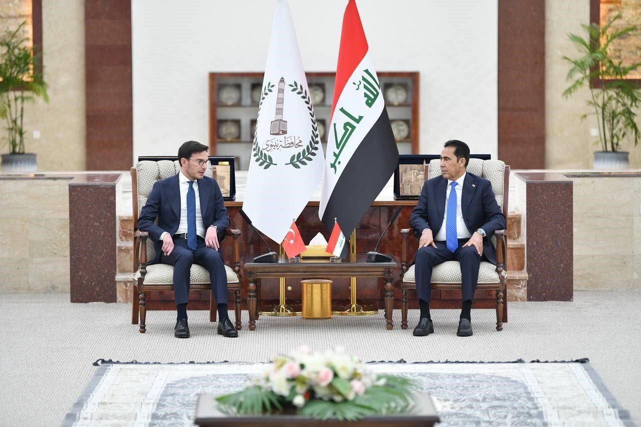 PROTOKOL MUSUL VALİSİ ABDÜLKADİR EL-DAHİL VE TOKAT BELEDİYE BAŞKANI MEHMET KEMAL YAZICIOĞLU...