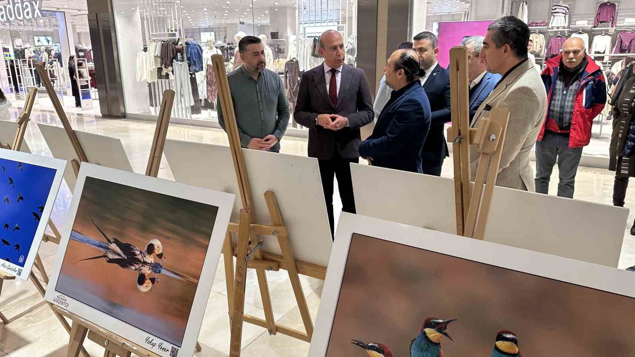 "GAZİANTEP'İN KUŞLARI" SERGİSİ AÇILDI