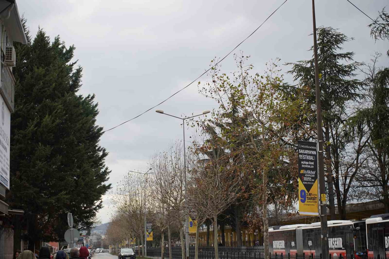 SAKARYA GENELİNDE ETKİLİ OLAN ŞİDDETLİ RÜZGAR HAYATI OLUMSUZ ETKİLEMENİN YANI SIRA BAZI İLÇELERDE...