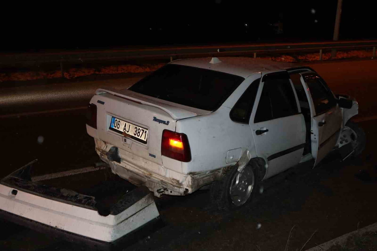 SAMSUN’DA TRAFİK KAZASI: 2 YARALI