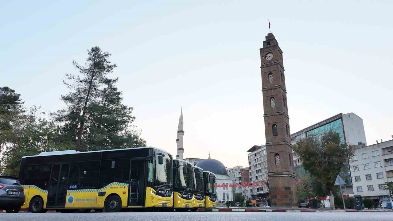 SİİRT BELEDİYESİ, GECE SAATLERİNDE YOLCU YOĞUNLUĞUNU DİKKATE ALARAK MEVCUT SEFERLERE EK SEFERLER...