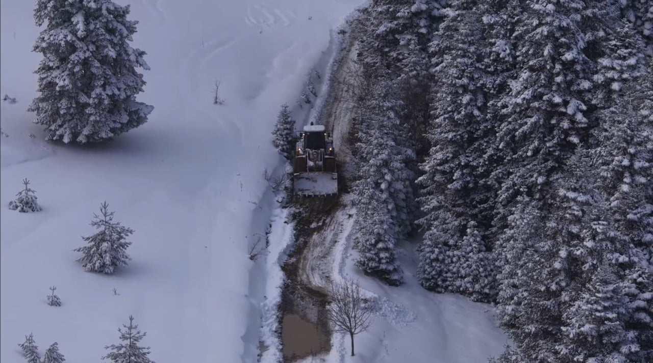 SİNOP İL GENELİNDE DÜN İTİBARİYLE 196 KÖY YOLUNUN KAR NEDENİYLE KAPALI OLDUĞU, 39 KÖYE İSE ENERJİ...