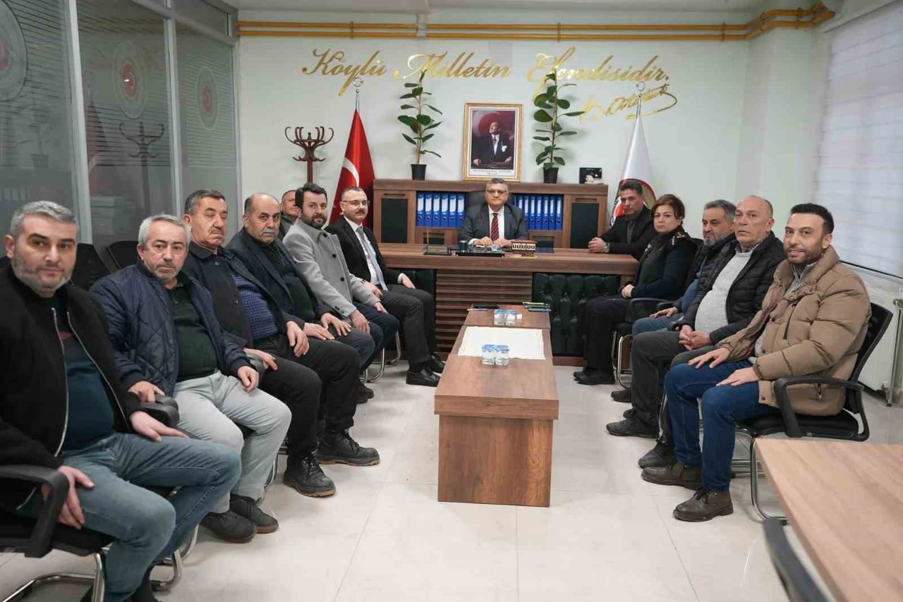 SİNOP VALİSİ DR. MUSTAFA ÖZARSLAN, BOYABAT MERKEZ VE KÖY MUHTARLARI DERNEĞİ’Nİ ZİYARET...