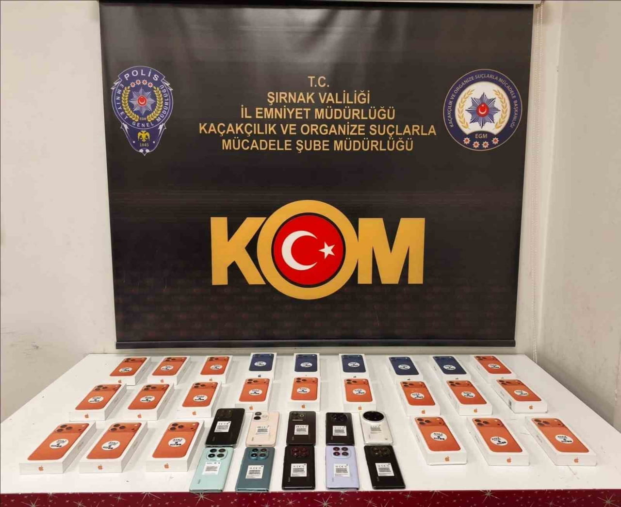 ŞIRNAK'TA POLİS EKİPLERİNCE DÜZENLENEN NARKOTİK VE KAÇAKÇILIK OPERASYONLARINDA 29 KİŞİ GÖZALTINA...