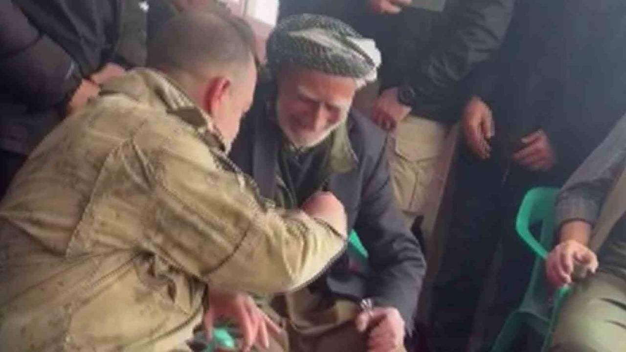 ŞIRNAK’IN ULUDERE İLÇESİNE BAĞLI ORTASU KÖYÜ’NDE DEVLET İLE MİLLET ARASINDAKİ GÖNÜL BAĞI BİR KEZ...