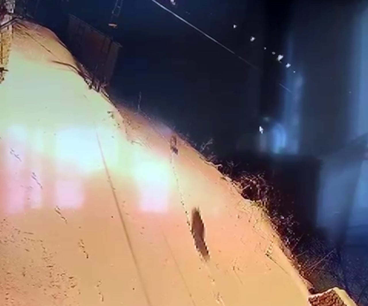 SİVAS’IN GÜRÜN İLÇESİNDE BESLENMEK İÇİN ŞEHRE İNEN AÇ KALMIŞ KURT SÜRÜSÜ...