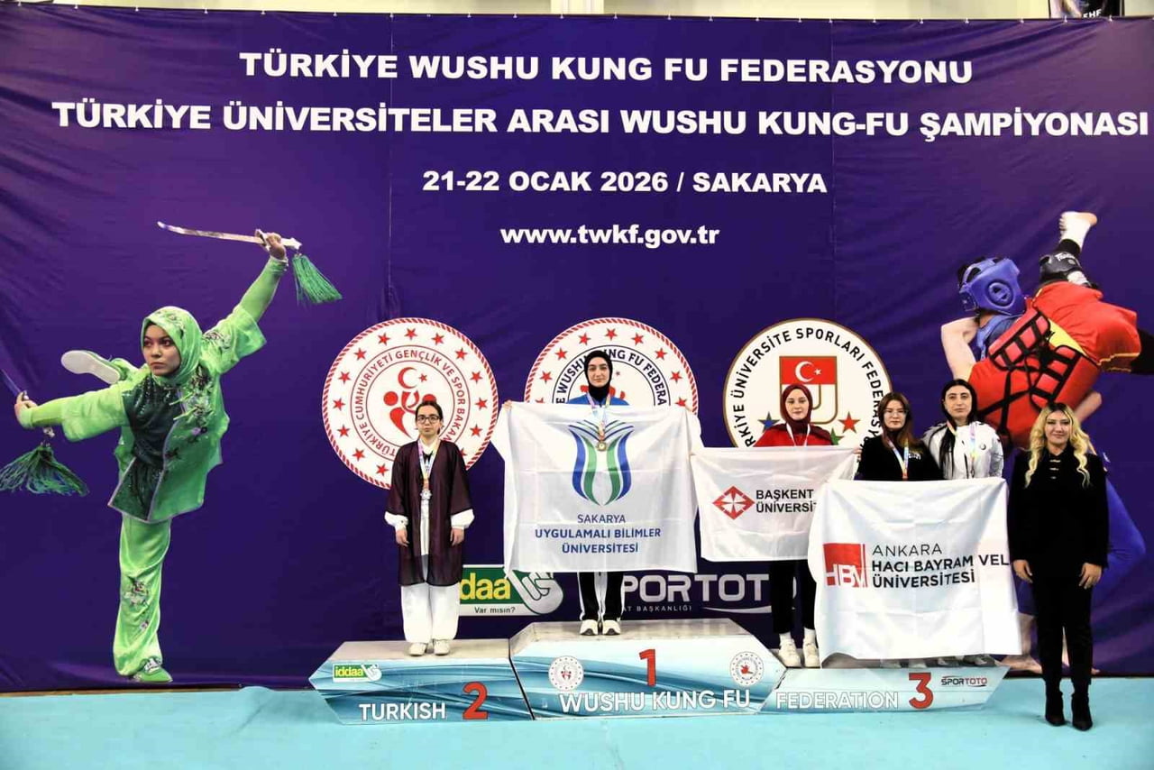 SUBÜ İLE SAKARYA GENÇLİK VE SPOR İL MÜDÜRLÜĞÜ EV SAHİPLİĞİNDE, TÜSF TARAFINDAN DÜZENLENEN WUSHU...