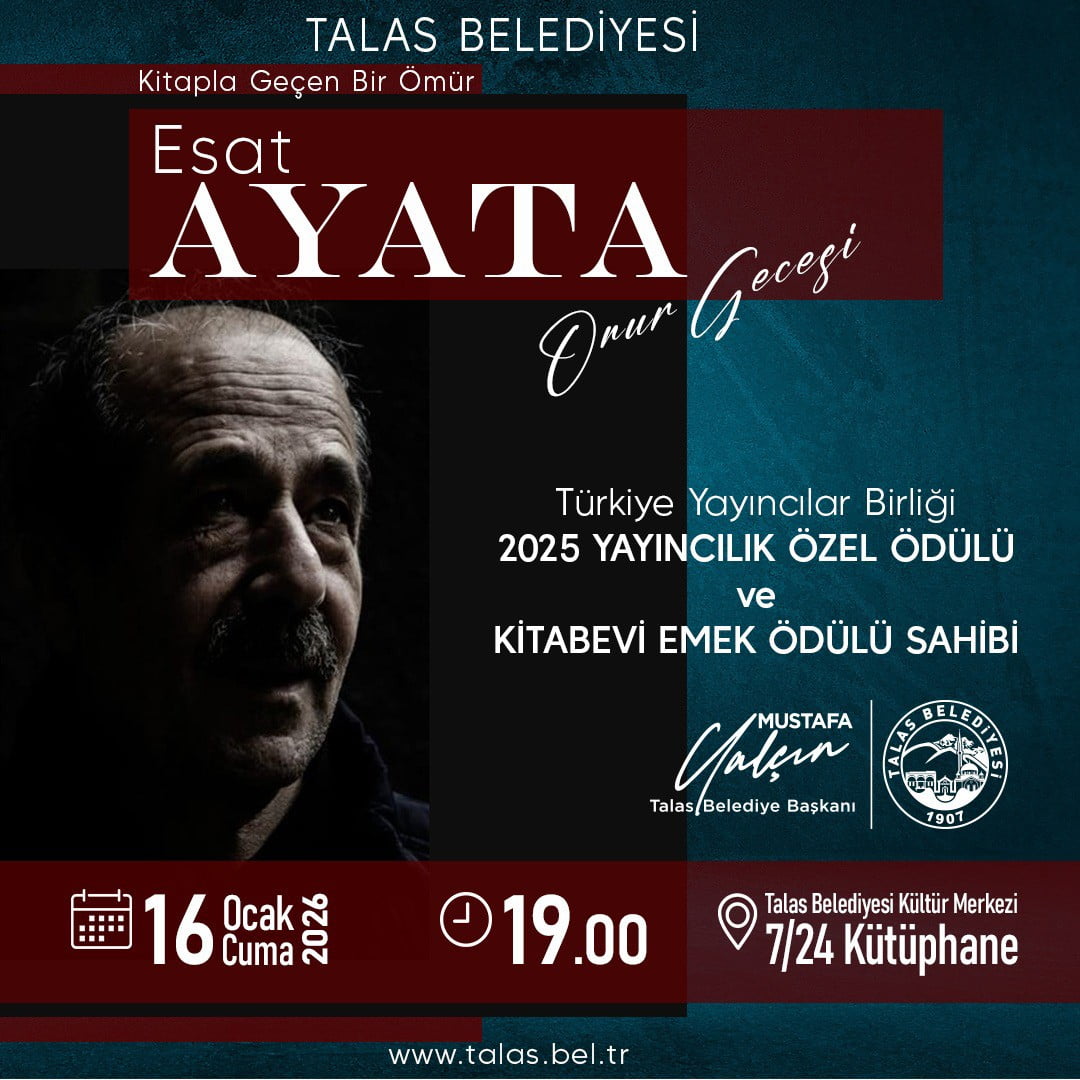 TALAS BELEDİYE BAŞKANI MUSTAFA YALÇIN, KAYSERİ’NİN KİTAP DENİNCE AKLA GELEN İLK İSMİ AKABE...