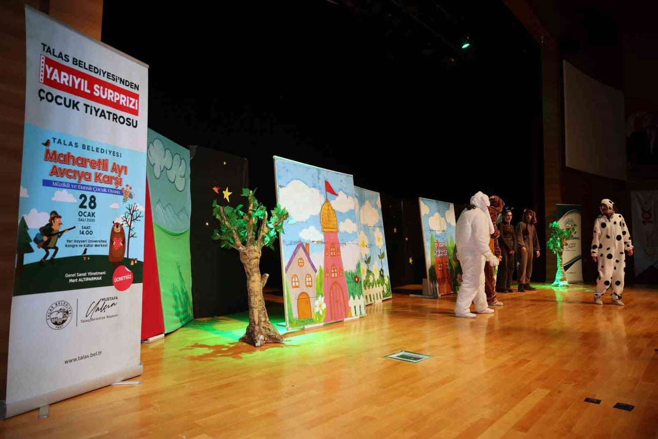 TALAS BELEDİYESİ; YARIYIL TATİLİNE GİREN ÇOCUKLAR İÇİN KÜLTÜR VE SANAT DOLU BİR KARNE HEDİYESİ...