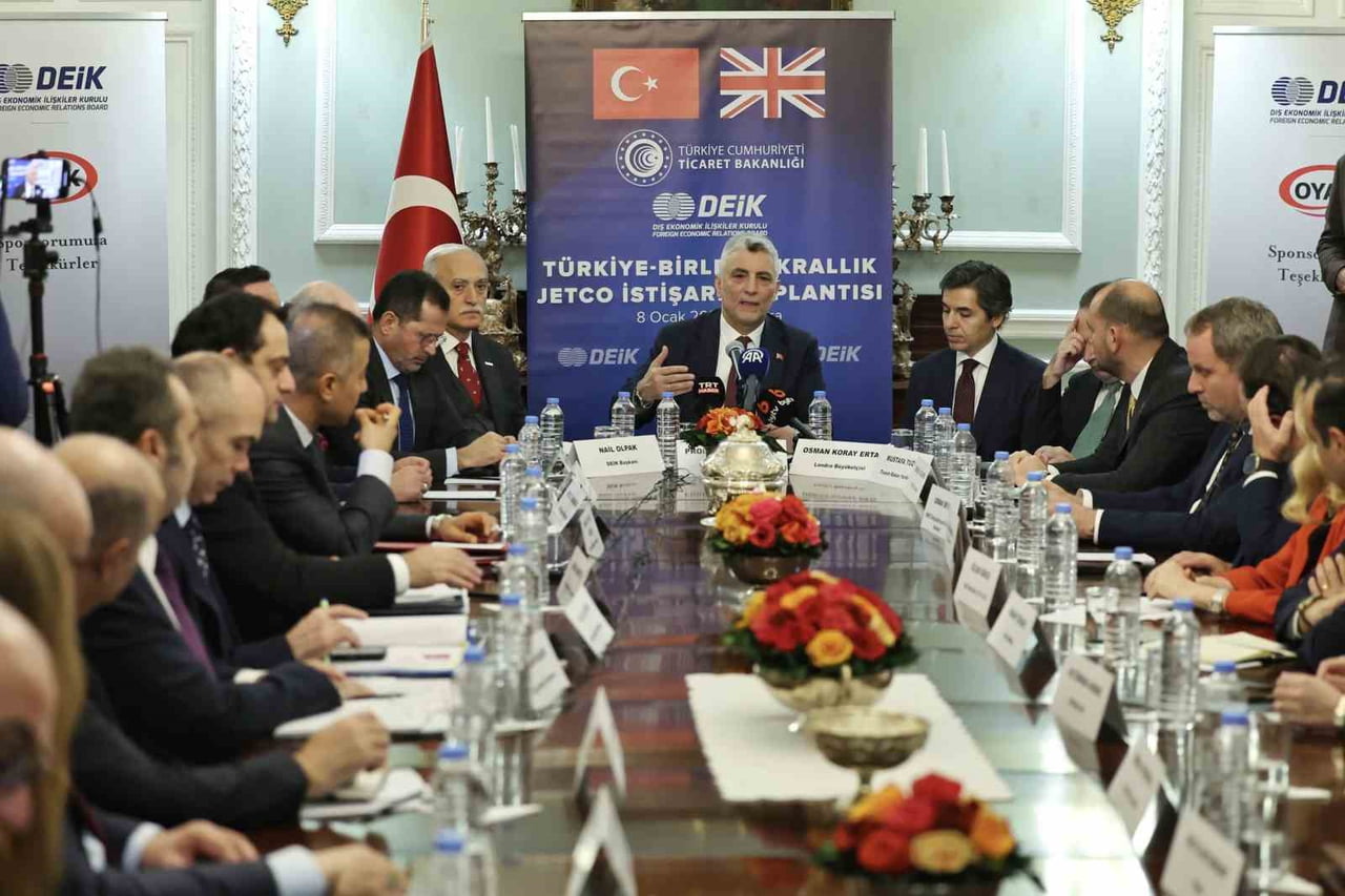 TİCARET BAKANI ÖMER BOLAT,   TÜRKİYE-BİRLEŞİK KRALLIK JETCO TOPLANTISINA KATILMAK ÜZERE...