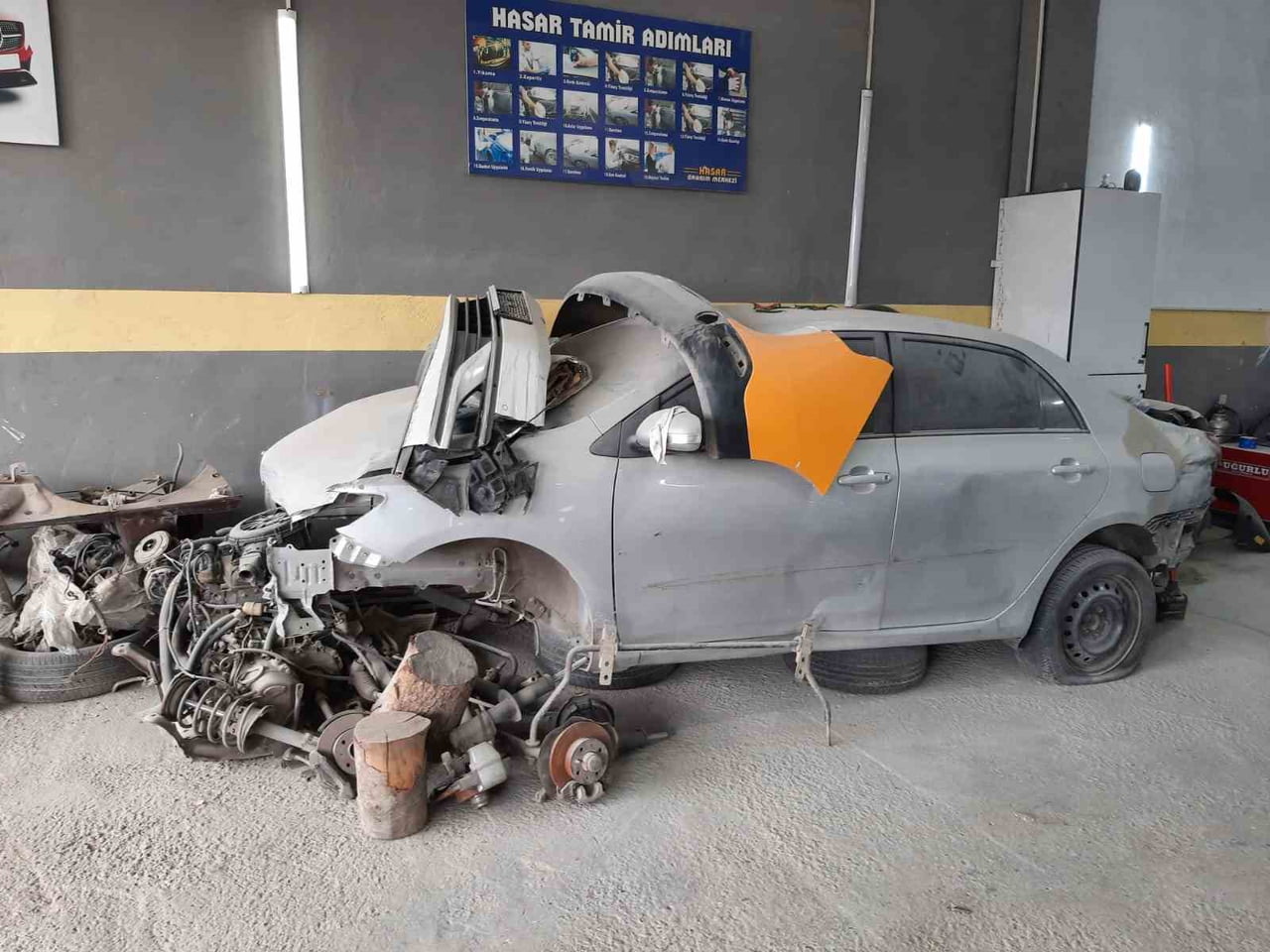 TOKAT’IN ERBAA İLÇESİNDE ARAÇLAR ÜZERİNDE ŞASE NUMARASIYLA OYNANDIĞI VE FARKLI ARAÇLARA AİT...