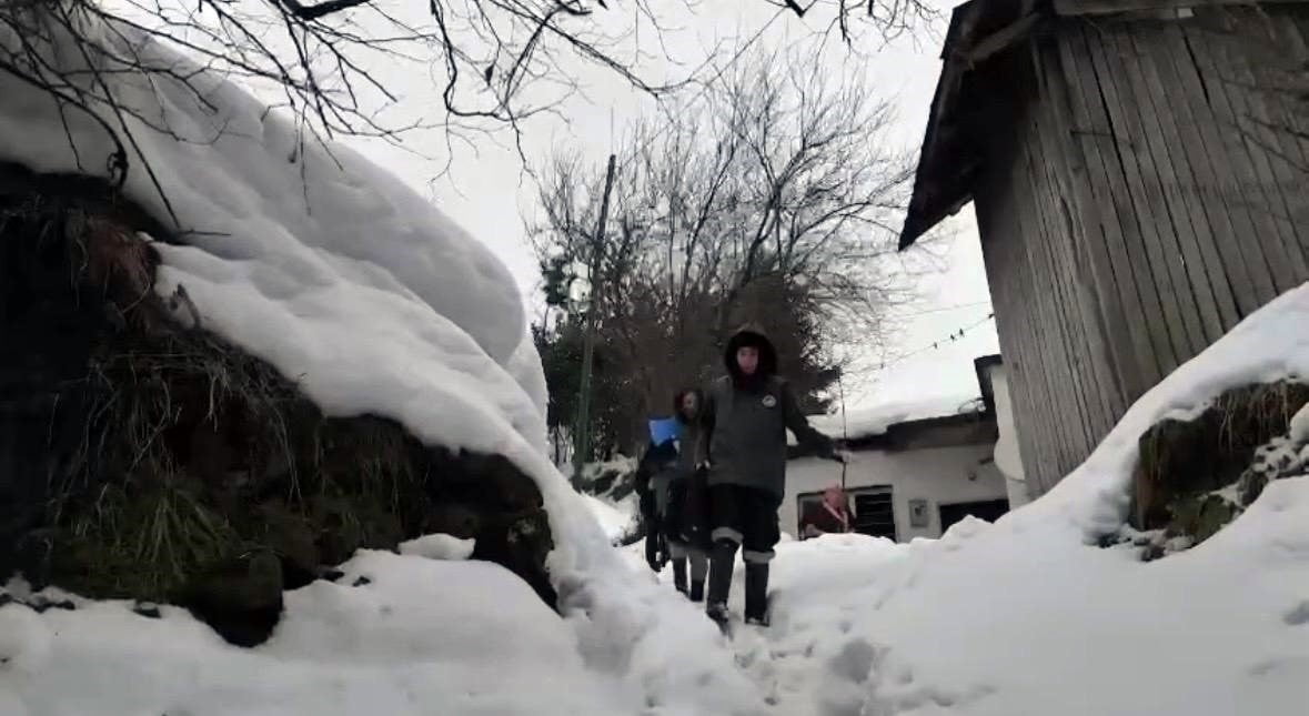 TRABZON İL TARIM VE ORMAN MÜDÜRLÜĞÜ EKİPLERİ, TRABZON'UN ZORLU VE KARLI COĞRAFYASINDA, ADETA...