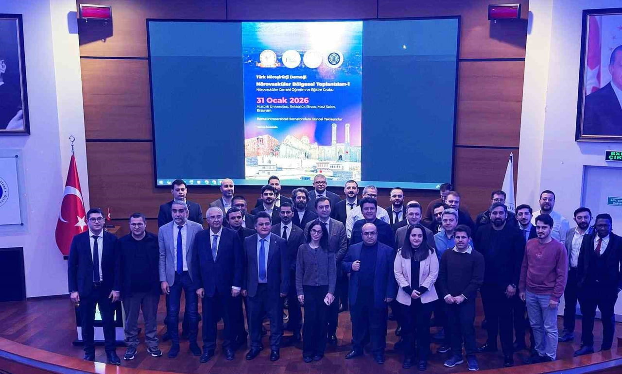 TÜRK NÖROŞİRURJİ DERNEĞİ TARAFINDAN DÜZENLENEN NÖROVASKÜLER BÖLGESEL TOPLANTI, ATATÜRK...