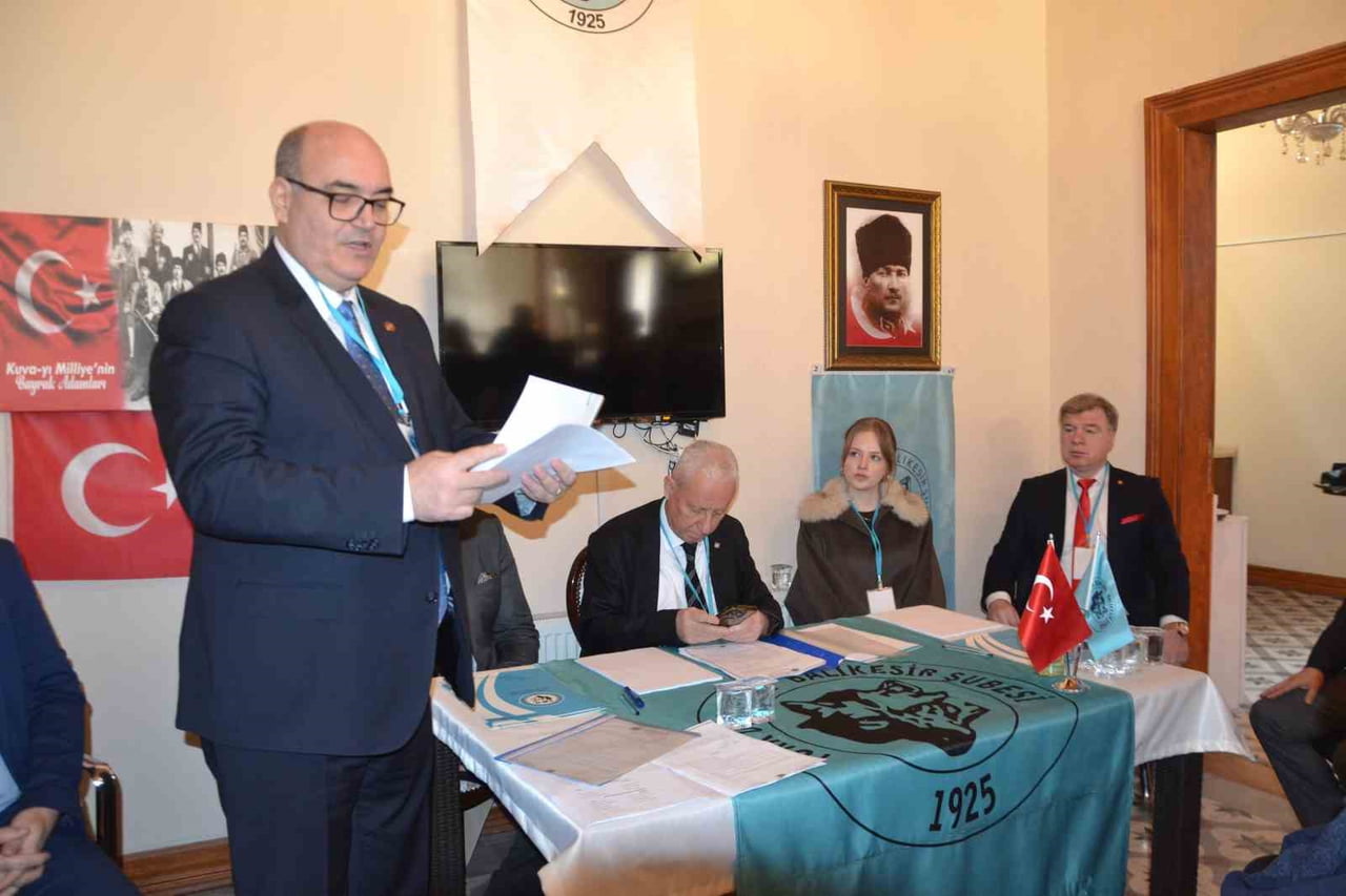 TÜRK OCAKLARI BALIKESİR ŞUBESİ 16. OLAĞAN GENEL KURULUNU YAPTI