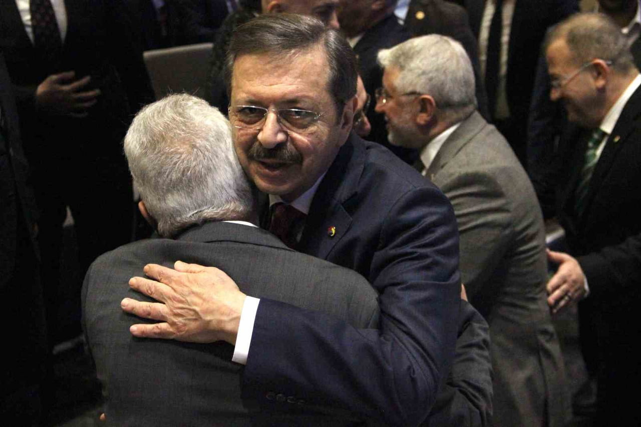 TÜRKİYE ODALAR VE BORSALAR BAŞKANI (TOBB) BAŞKANI RİFAT HİSARCIKLIOĞLU ÇORUM'DA KONUŞTU.
