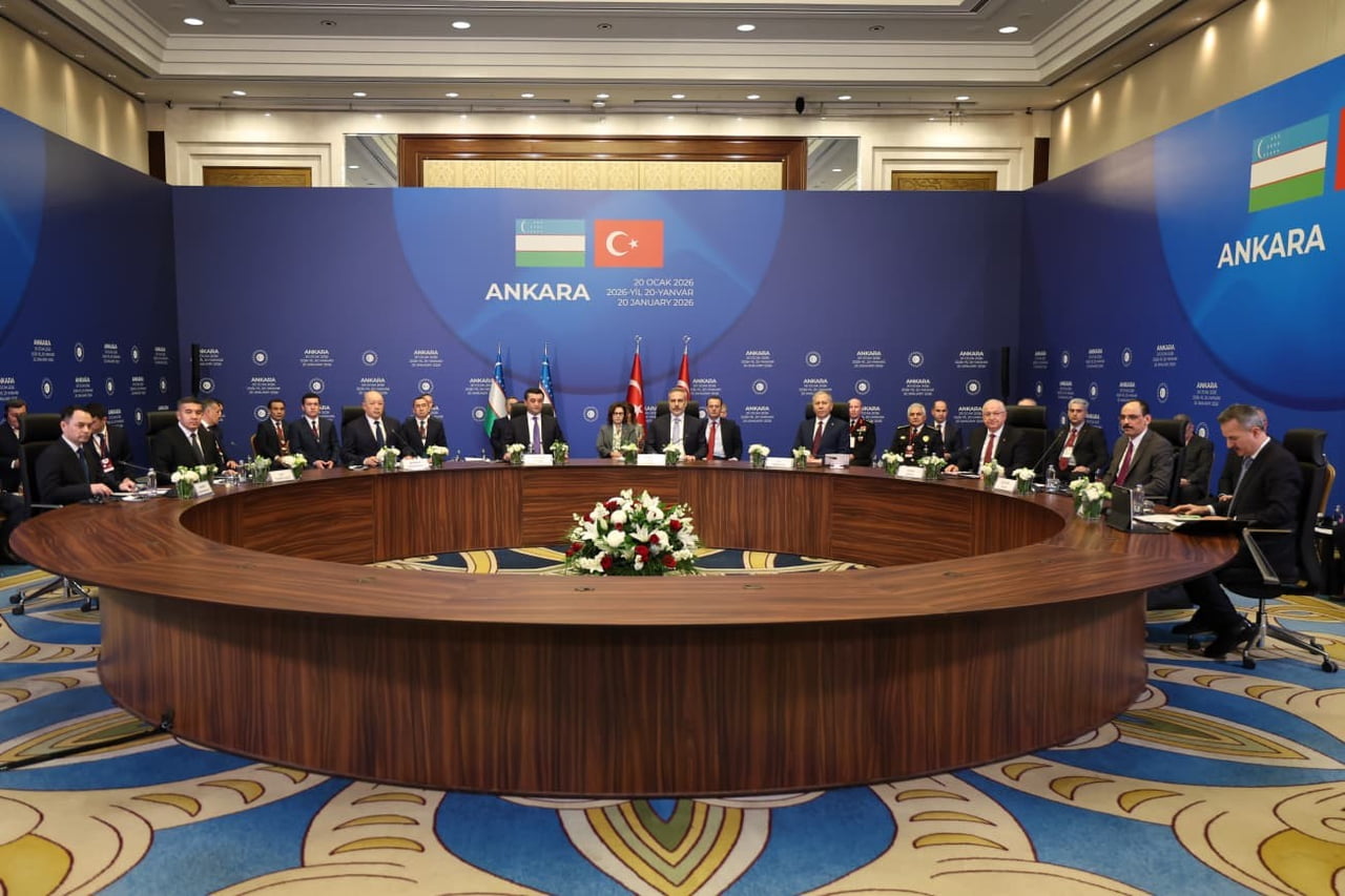 TÜRKİYE-ÖZBEKİSTAN ORTAK STRATEJİK PLANLAMA GRUBU’NUN 4. TOPLANTISI ANKARA’DA DÜZENLENDİ....