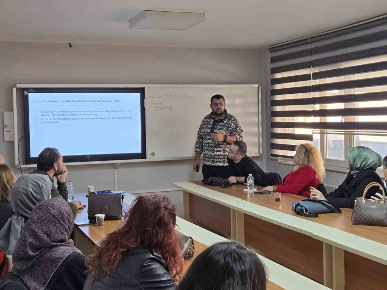 TÜRKİYE YÜZYILI MAARİF MODELİ KAPSAMINDA AÇIK UÇLU SORU YAZIMI VE ÖLÇME-DEĞERLENDİRME SEMİNERİ...