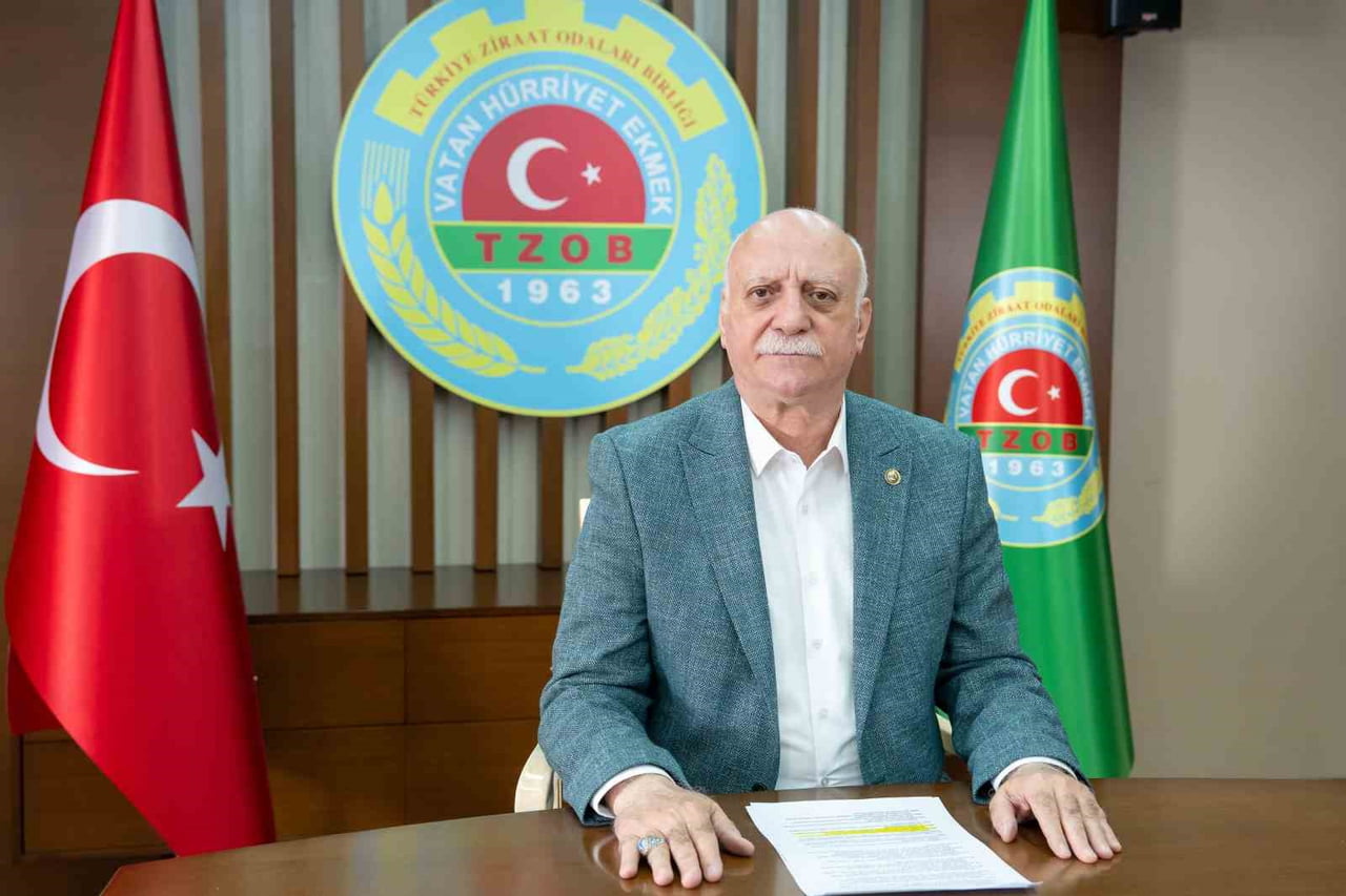 TÜRKİYE ZİRAAT ODALARI BİRLİĞİ (TZOB) GENEL BAŞKANI ŞEMSİ BAYRAKTAR, OCAK AYINDA ÜRETİCİ VE MARKET...