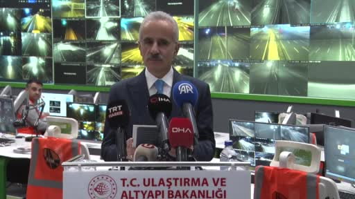 Ulaştırma ve Altyapı Bakanı Uraloğlu: "Karla mücadelede 7-24 teyakkuz halindeyiz"