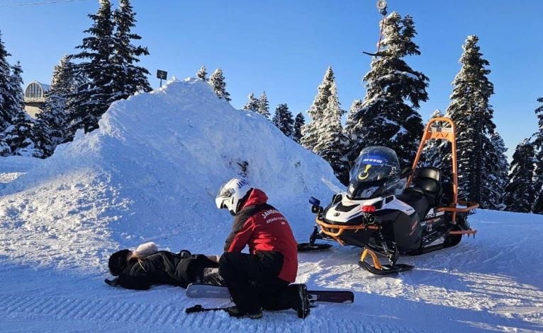 ULUDAĞ KAYAK MERKEZİ'NDE 19-25 OCAK 2026 TARİHLERİ ARASINDA MEYDANA GELEN 71 KAZAEN YARALANMA VE...