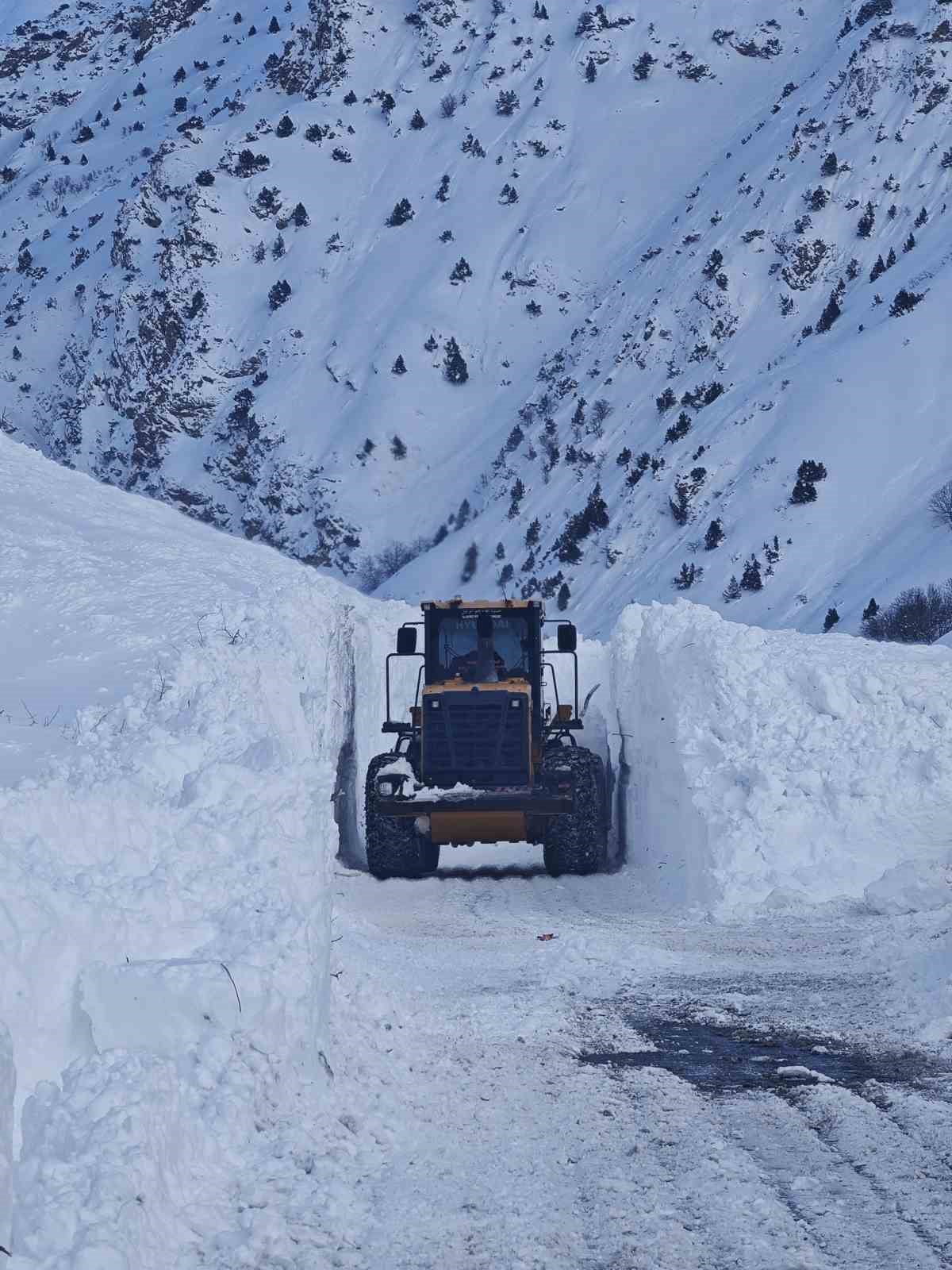 VAN’DA ETKİLİ OLAN YOĞUN KAR YAĞIŞI VE ARDINDAN MEYDANA GELEN ÇIĞ DÜŞMESİ NEDENİYLE 3 GÜNDÜR...