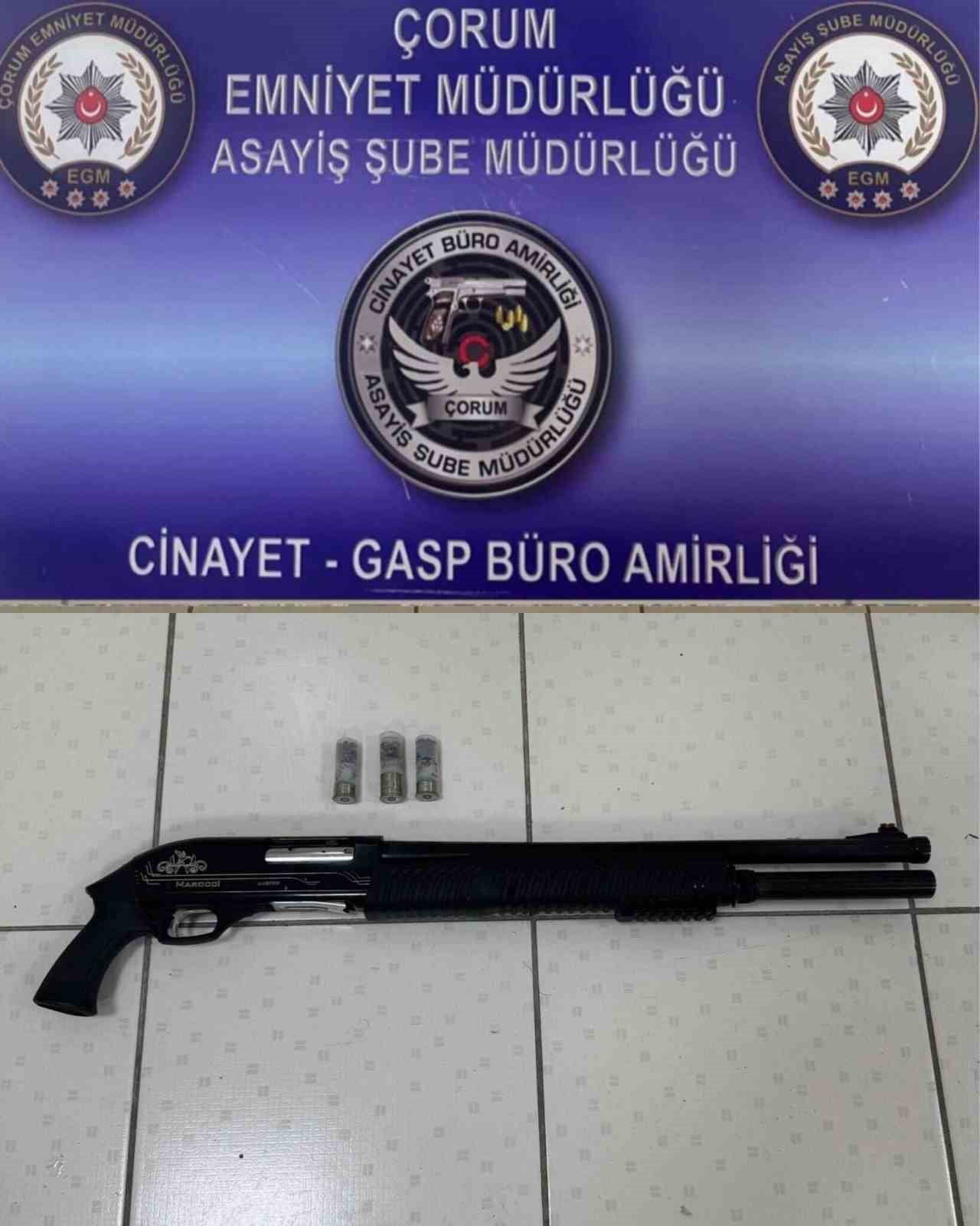 YAPILAN ARAMALAR VE UYGULAMAR NETİCESİNDE ELE GEÇİRİLEN TÜFEK VE MERMİSİ