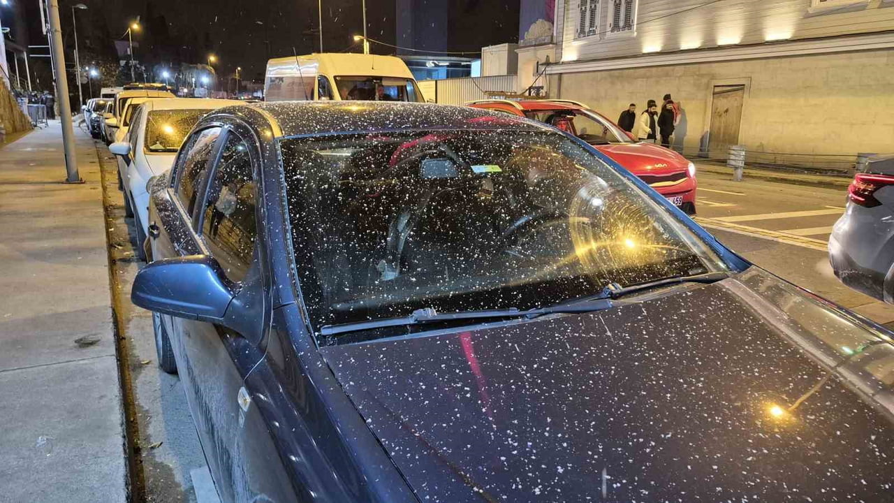 YENİ YILDA ORTAKÖY’DE KAR YAĞIŞI BAŞLADI