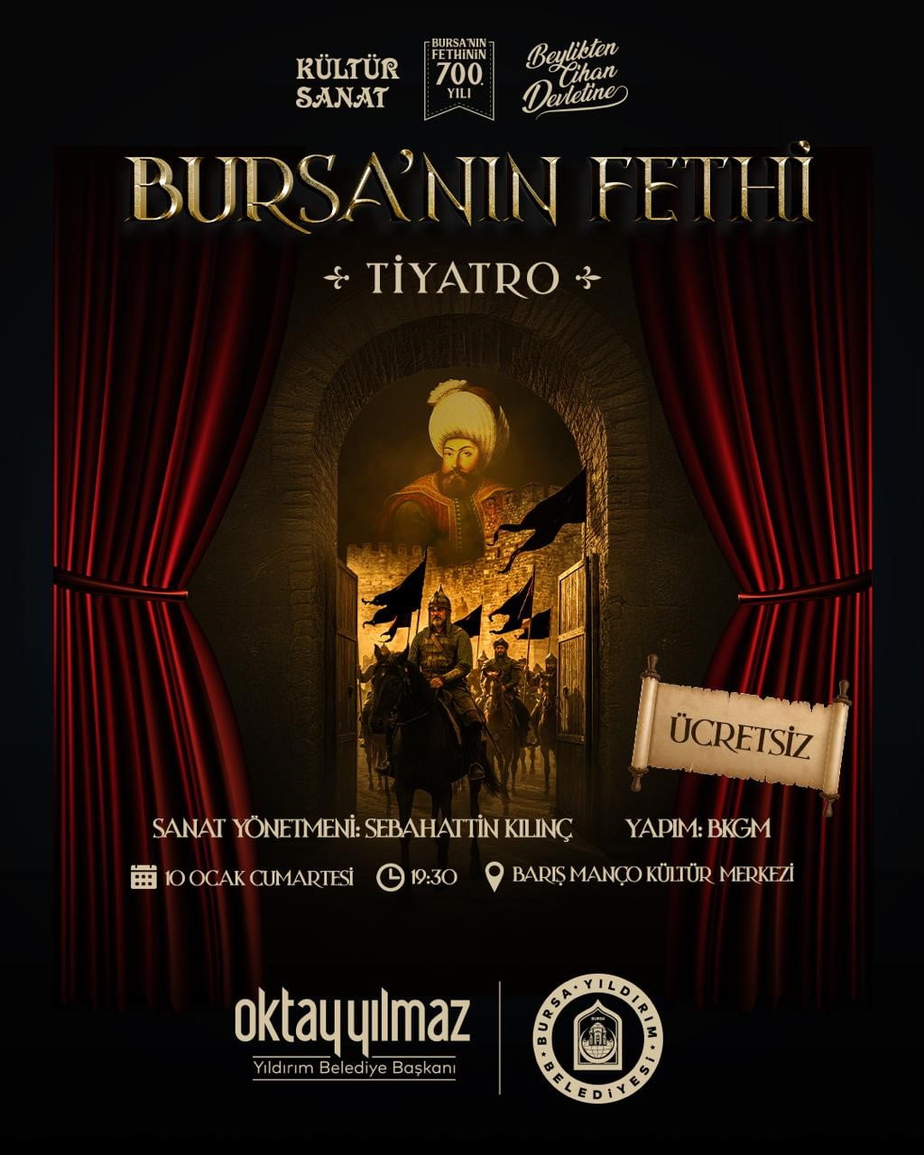 YILDIRIM BELEDİYESİ, ‘BEYLİKTEN CİHAN DEVLETİ’NE’ TEMASIYLA BAŞLATTIĞI 2025-2026 KÜLTÜR...