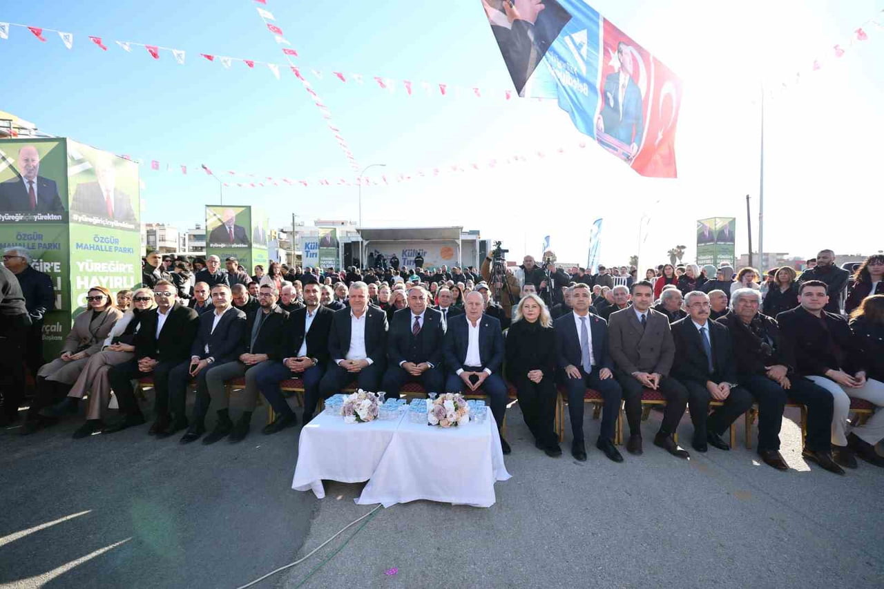 YÜREĞİR BELEDİYESİ TARAFINDAN ÖZGÜR MAHALLESİ’NDE YAPIMI TAMAMLANAN YENİ PARK, DÜZENLENEN TÖRENLE...