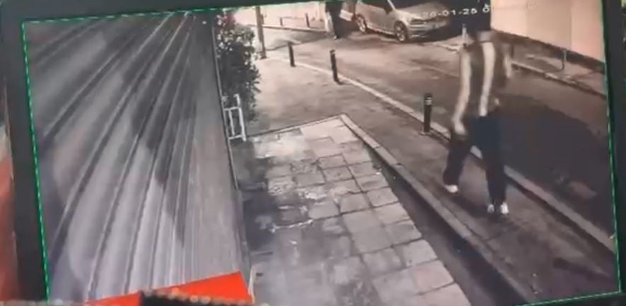 YÜRÜDÜĞÜ ANLAR (GÜVENLİK KAMERASI)