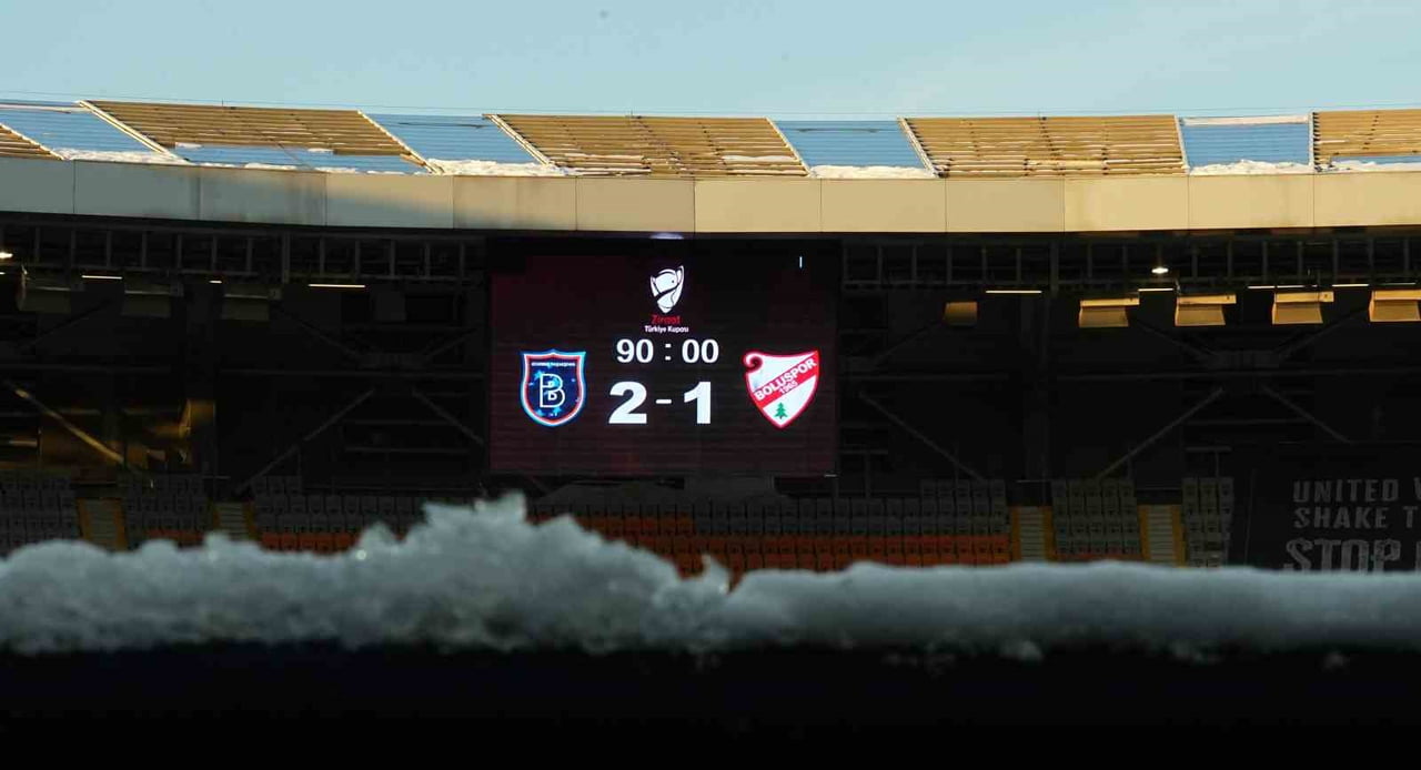 ZİRAAT TÜRKİYE KUPASI A GRUBU İKİNCİ MAÇINDA RAMS BAŞAKŞEHİR, KONUK ETTİĞİ BOLUSPOR’U 2-1 MAĞLUP...