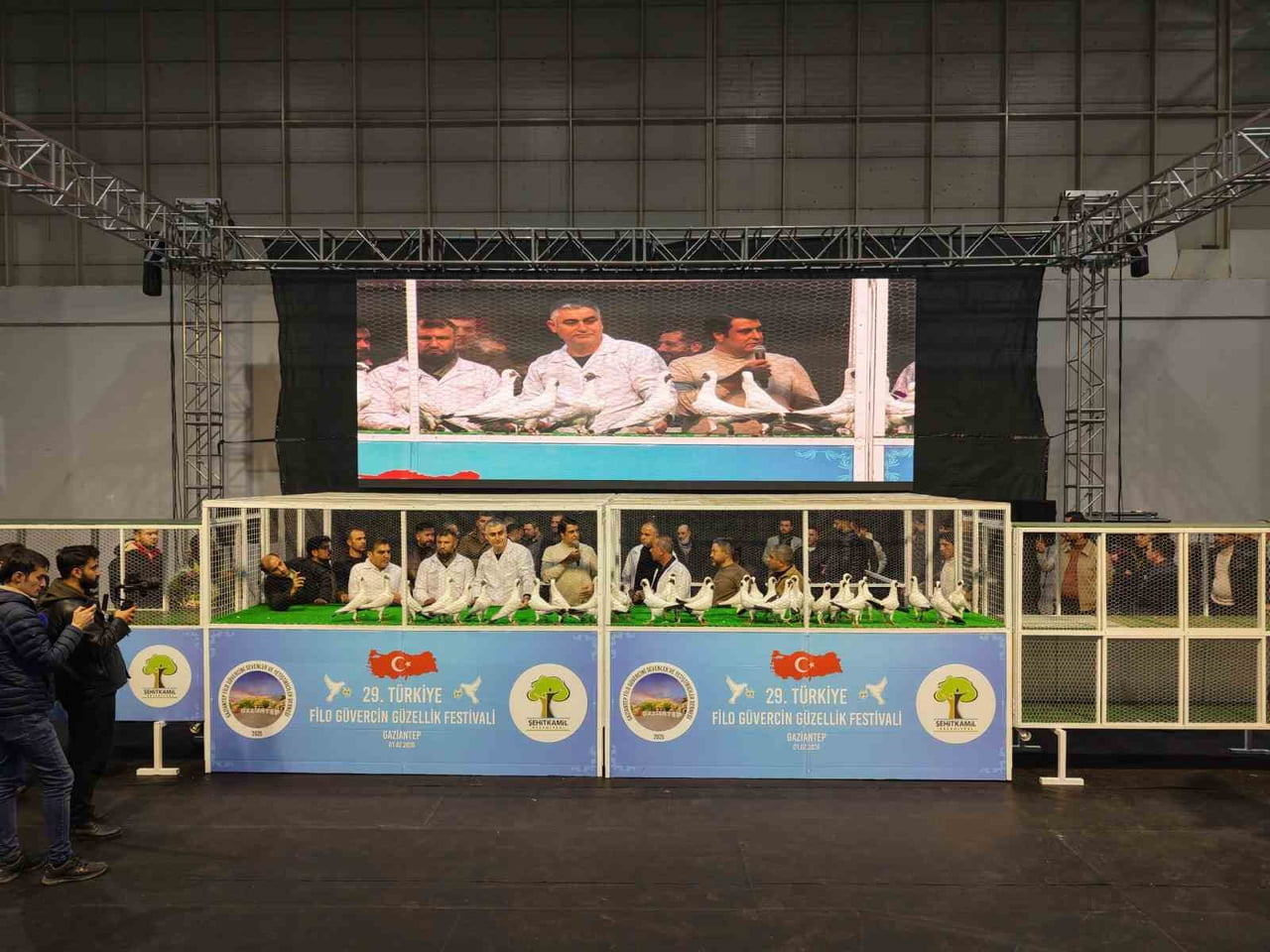 29. TÜRKİYE FİLO GÜVERCİN GÜZELLİK FESTİVALİ GAZİANTEP'TE DÜZENLENDİ