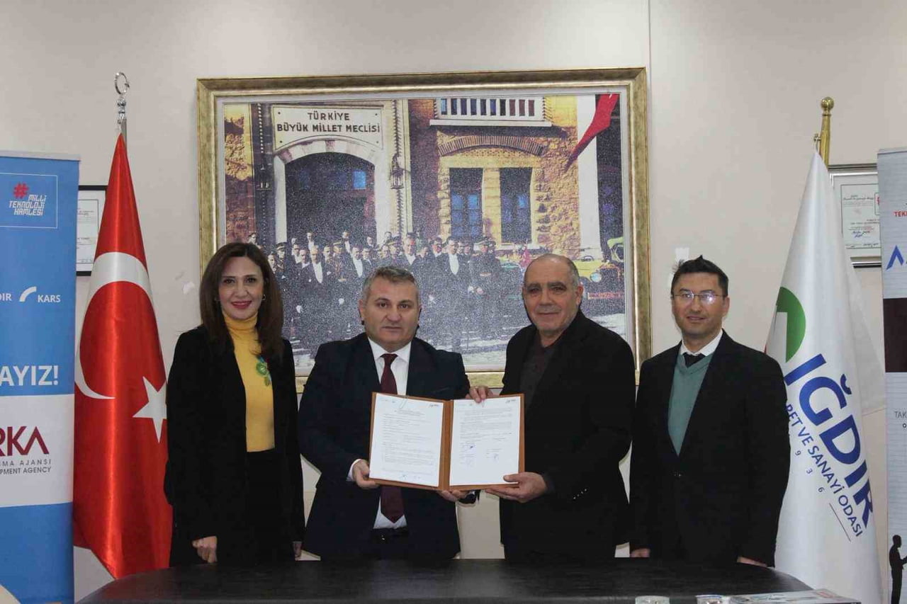 IĞDIR’DA KADIN EMEĞİ STANDARTLA BULUŞUYOR(KARS-İHA)