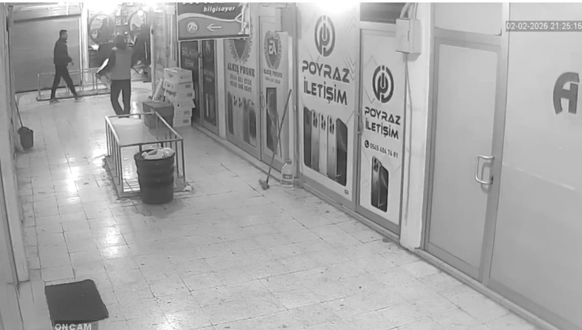 MARDİN’İN NUSAYBİN İLÇESİNDE BİR İŞ YERİNDE YAŞANAN ELEKTRİKLİ SÜPÜRGE HIRSIZLIĞI, GÜVENLİK...